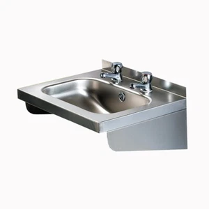 Kitchen Utility Wall Mounted Sink Right Hand Washbasin Gibraltar CWB161082 Pland - Picture 1 of 24