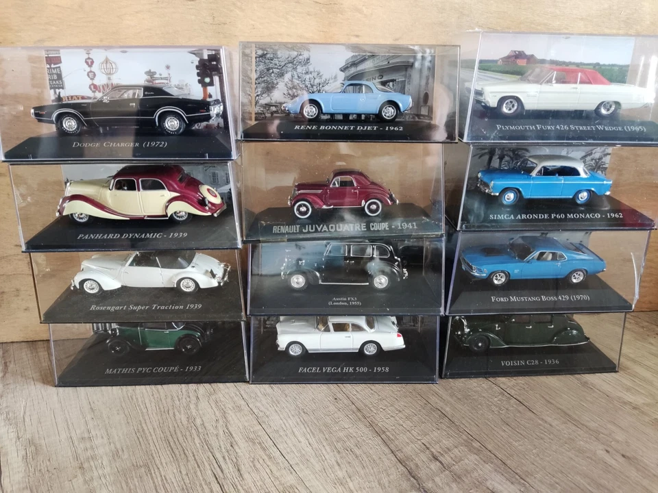 Voiture miniature diverse collection 1/43 Ixo Altaya Au choix - Photo 1/1