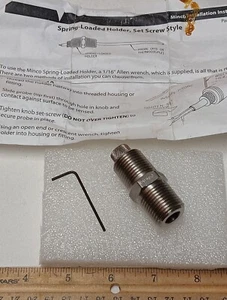 Minco FG810 Spring Loaded Holder Set Screw Style W Wrench New In Bag - Picture 1 of 4