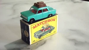 Matchbox Lesney Regular Wheels 56 Fiat 1500 Brown Luggage Mint in Box England - Picture 1 of 11