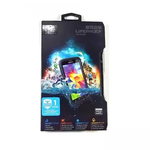 LIFEPROOF FRE WATERPROOF CASE FOR SAMSUNG GALAXY S5 GENUINE BLACK *NEW1* 2401-01 - Picture 1 of 2