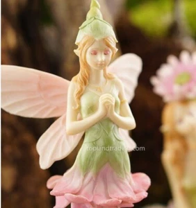 Miniatur Feengarten Ellie Fae stehend rosa Fee Feengärten Blumenfee - Bild 1 von 3