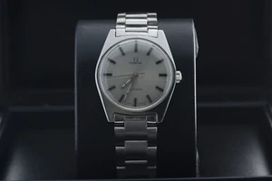 Omega Genéve Vintage Tritium MD 135.041 Central Seconds Silver 'T' - Picture 1 of 7