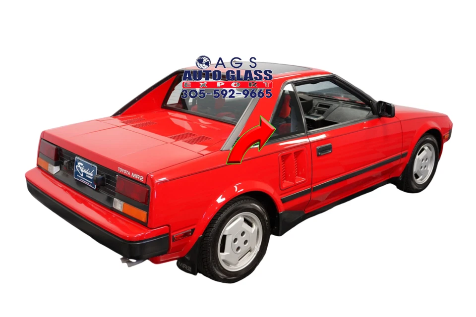 TOYOTA MR2 1985-1989 CUPÉ 2D VENTILACIÓN TRASERA DERECHA CRISTAL FV03023BTN Foto 1 de 1