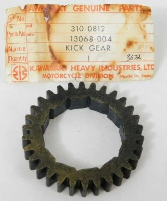 1 Nuevo de Lote Antiguo Genuino Kawasaki 1965-1966 B8 F1 F2 F3 F21 Kick Starter Gear OEM13068-004 Foto 1 de 3