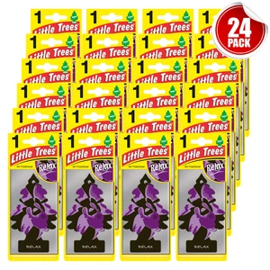 Refrescante de aire para automóvil Little Trees con aroma relajante auto hogar oficina fragancia colgante