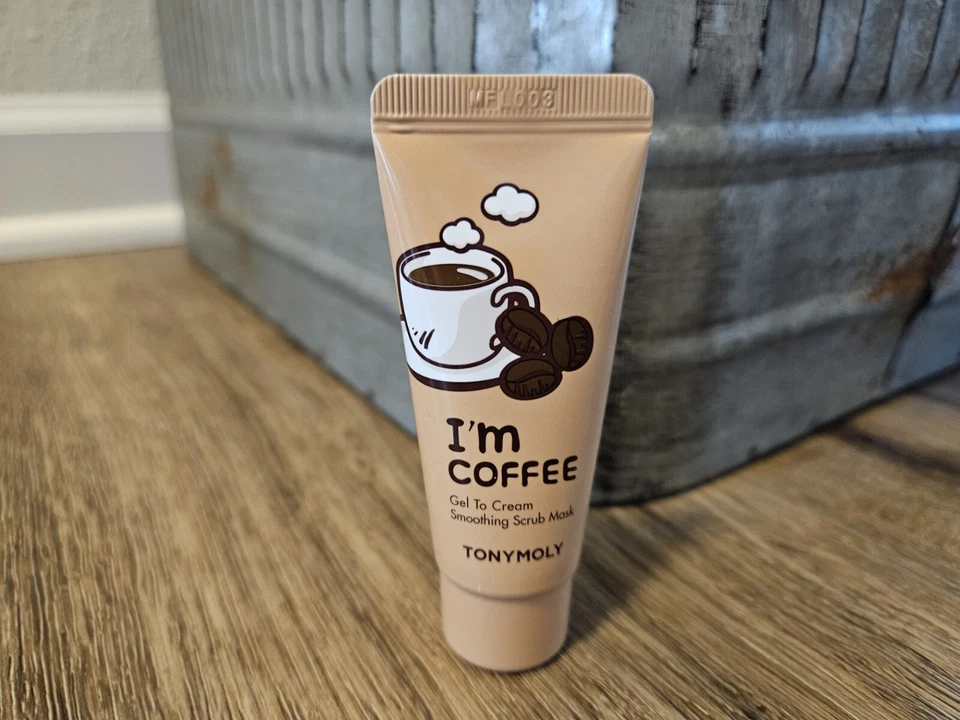 Máscara exfoliante suavizante Tony Moly I'm Coffee gel a crema .5 fl oz NUEVO Foto 1 de 1