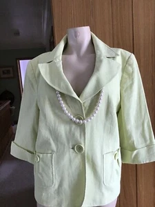 Autonomy Linen/Viscose Summer Jacket. Excellent used condition. Size 16. - Picture 1 of 4