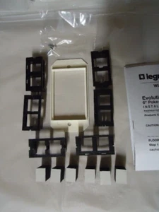 Legrand Wiremold 8ACT6A 6 Port Communication Plates Evolution Series, (Lot of 2) - Picture 1 of 3