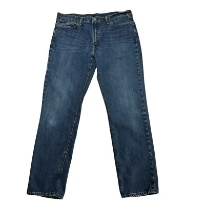 Levis 541 Jeans Mens 39x32.5 (Actual) Blue Athletic Fit Tapered Leg Stretch - Image 1 of 4