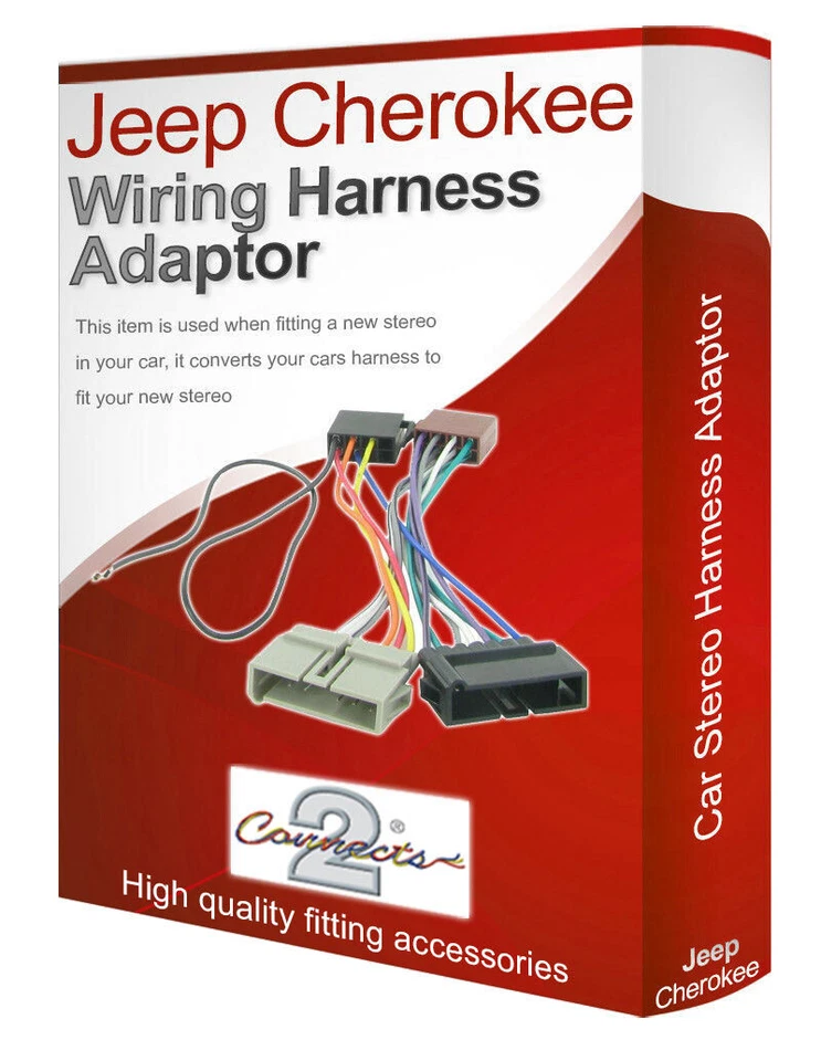 Adaptador De Cableado ISO Para Radio Estéreo CD Jeep Cherokee - Imagen 1 de 1