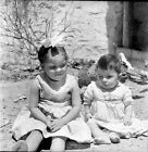 PORTUGAL c. 1950 - Jeunes Enfants - Négatif 6 x 6 - Por 208