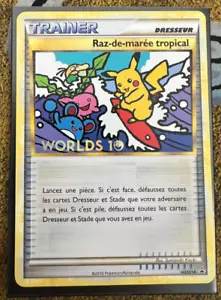 Pokemon FRANZÖSISCH tropische Gezeitenwelle (Raz de maree tropisch) HGSS18 Welt 10 Promo - Bild 1 von 11