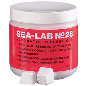 Sea-Lab No. 28 Reposición automática 0,5 lb. Jarro para acuarios marinos 50 bloques - Imagen 1 de 2