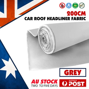 Roof Lining Car Interior Trim Headliner Material Foam Backed Cloth 150x200CM AU - Picture 1 of 7