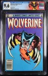 Wolverine Limited Series #2 Newsstand Edition CGC 9.6 1st full appearance Yukio