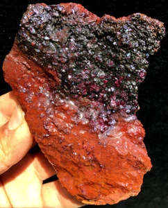 228 g RARO Completo Natural Cuprita Roja Azurita y Malaquita Verde Espécimen ia2462 - Imagen 1 de 12