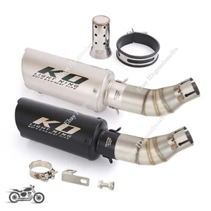For CFMOTO Papio 125 XO-1 XO-2 2023 Exhaust Muffler Escape Mid Connect Pipe 51mm - Picture 1 of 12