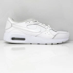 Nike Mens Air Max SC Leather DH9636-101 White Casual Shoes Sneakers Size 13 - Picture 1 of 12