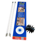 PCPBZW Dryer Vent Duct Brush Drill Powered Remove Clean Lint  Dundas Jafine