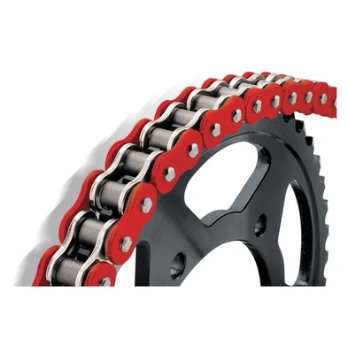 BIKEMASTER 525 BMXR Sealed Chain 120 Red 525BMXR-120/RED Foto 1 de 4