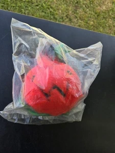 Fuzzy Tomato F.T. Plush Attack Of The Killer Tomatoes Applause Rare Sealed Mint - Picture 1 of 8