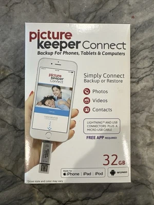 Picture Keeper Connect 32GB New In Sealed Box Free Shipping - Image 1 of 2