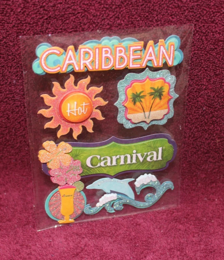Pegatinas dimensionales Carnival Cruise - Caribe Foto 1 de 1