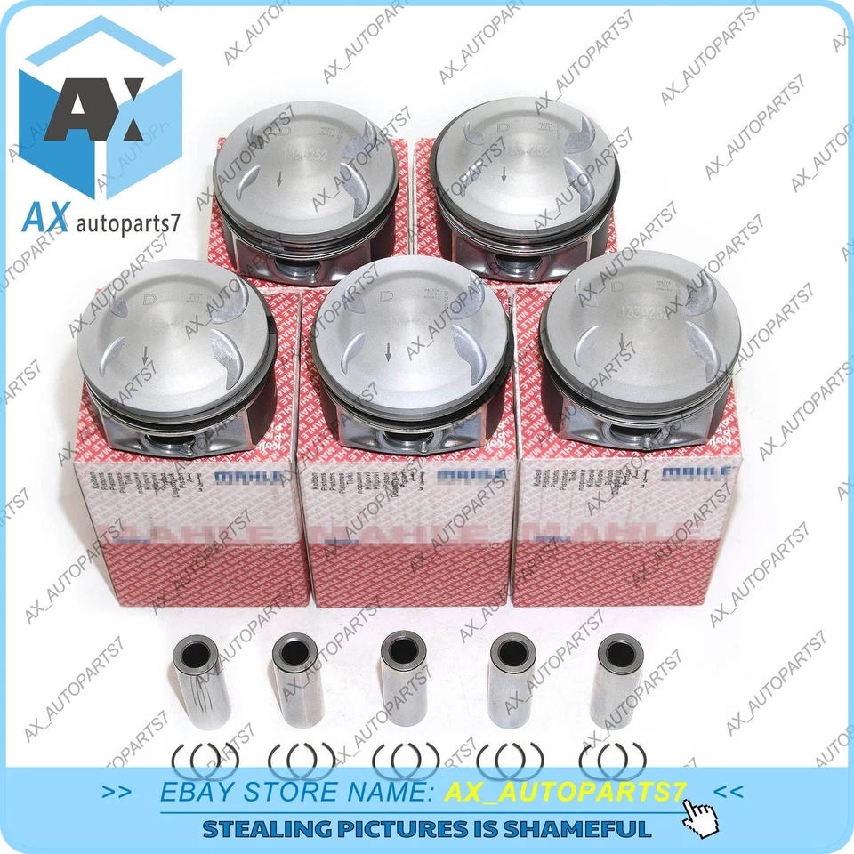 Juego de pistones y anillos STD para Volvo V40 V60 XC60 S80 S60 B5204T8 B5204T9 2.0 L5 Foto 1 de 4