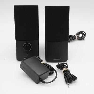Bose Companion 2 Series III Multimedia PC Laptop Speakers W/ Adapter TESTED - Image 1 of 4