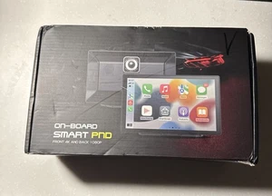 Drahtloser Carplay Bildschirm für Auto - 9" tragbares Autoradio mit 4K Dashcam Loc #4 - Bild 1 von 4