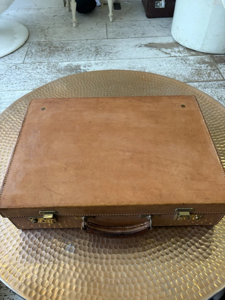 English Made  Brown leather briefcase, Swaine , Papworth Etc - Image 1 of 4