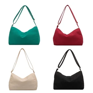 Messenger Bag for Teen Girl Student Crossbody Bag Fashion Solid Color Bags - Picture 1 of 10