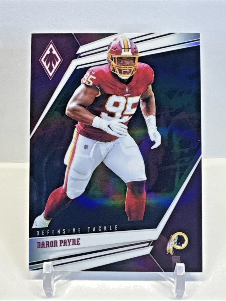 2019 Panini Phoenix Black /10 Daron Payne #63 - Image 1 of 4