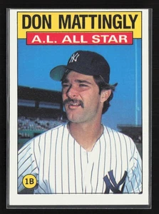 1986 Topps #712 Don Mattingly All-Star New York Yankees - Picture 1 of 2