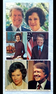 NEU! Präsident Jimmy & Rosalynn Carter Postkarten - Posten von 3 - Bild 1 von 2