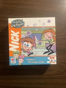 RARE THE FAIRLY ODD PARENTS BOARD GAME MILTON BRADLEY | TIMMY'S REVENGE GAME - Picture 1 of 6
