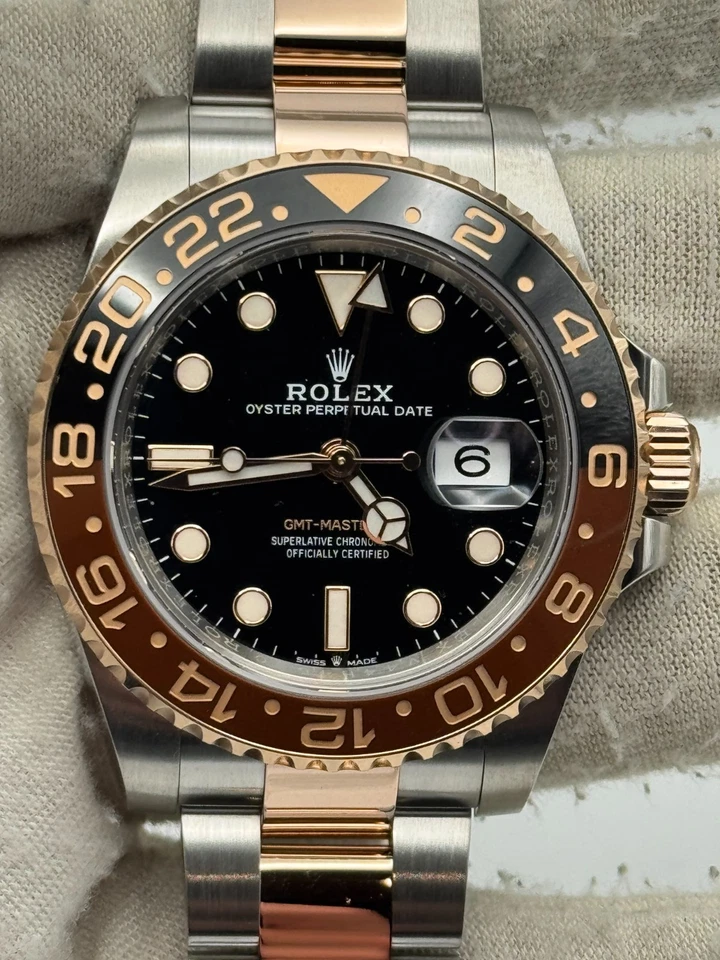 eBay Live - Rolex GMT Master II Rootbeer pulsera de dos tonos 126711CHNR Foto 1 de 1