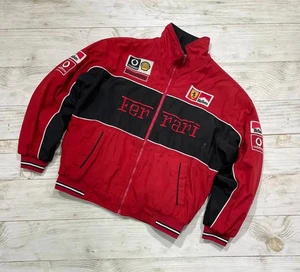 Vintage Ferrari Marlboro Racing Jacket F1 Michael Shumacher Men Size S Red - Picture 1 of 24