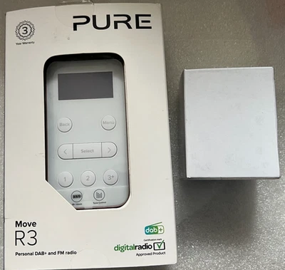 Pure Move R3 DAB/DAB+/FM Pocket Radio Complete Kit Boxed & Perfect Working Order - Image 1 of 4