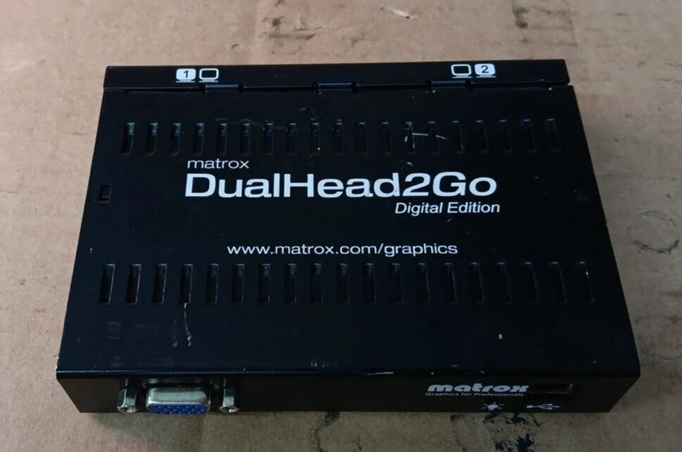 Matrox DualHead2Go Digital Edition Matrox DualHead2Go Digital Edition VGA Splitt - Image 1 of 4