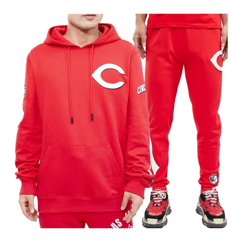 Pro Standard MLB Cincinnati Reds Mens Red Hoodie Or Joggers Cover