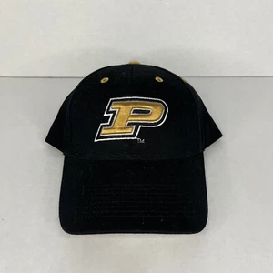 Purdue Boilermakers Black Hat Officially Licensed Collegiate Products Adjustable - Picture 1 of 7