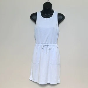 Calia Strampler Kleid XS Bindegürtel Strampler ärmellos gekreuzter Rücken Tanktaschen - Bild 1 von 4
