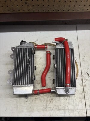 2005 Yamaha YZ 250F WR 250F радиатор со шлангами комплект пара GPI гонки - Изображение 1 из 4