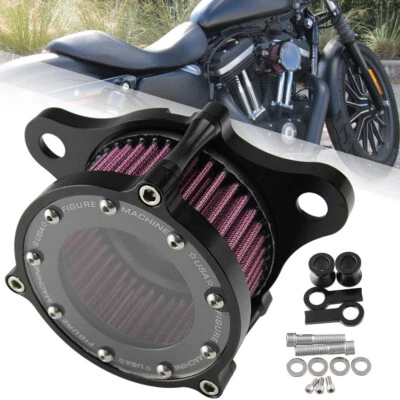 Air Cleaner Intake Filter Kit For Harley Sportster Iron 883 1200 1988-2024 48 72 - Image 1 of 4