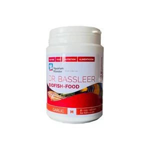 Dr. Bassleer Biofish-Food GARLIC 150 g Gr. M Granulat Fischfutter MHD 02/2028 - Bild 1 von 1