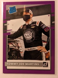 2021 Donruss Racing Purple Rating RC Tommy Joe Martins 31/49 - Bild 1 von 2