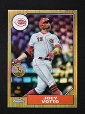 2022 Topps Chrome 1987 Topps Baseball #87BC-4 Joey Votto - Cincinnati Reds