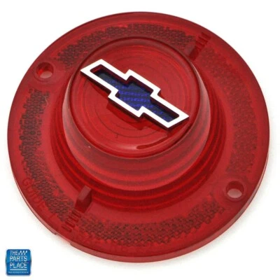 Chevrolet Impala 1962 luz trasera lámpara lente con pajarita de punto azul cada una Foto 1 de 2